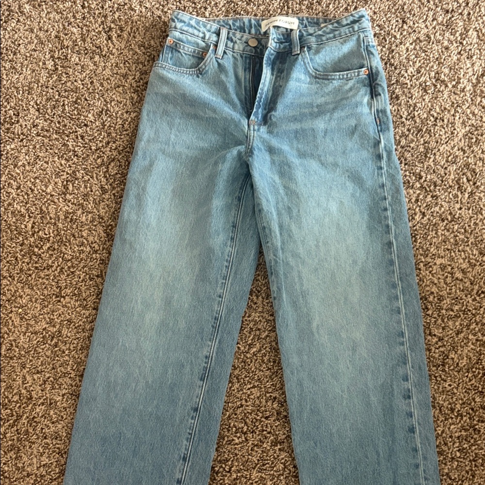 Aritzia Boyfriend Jeans - Classic Blue